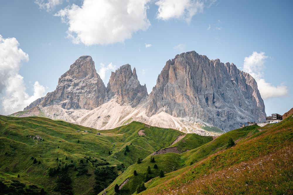 The road over Passo Sella