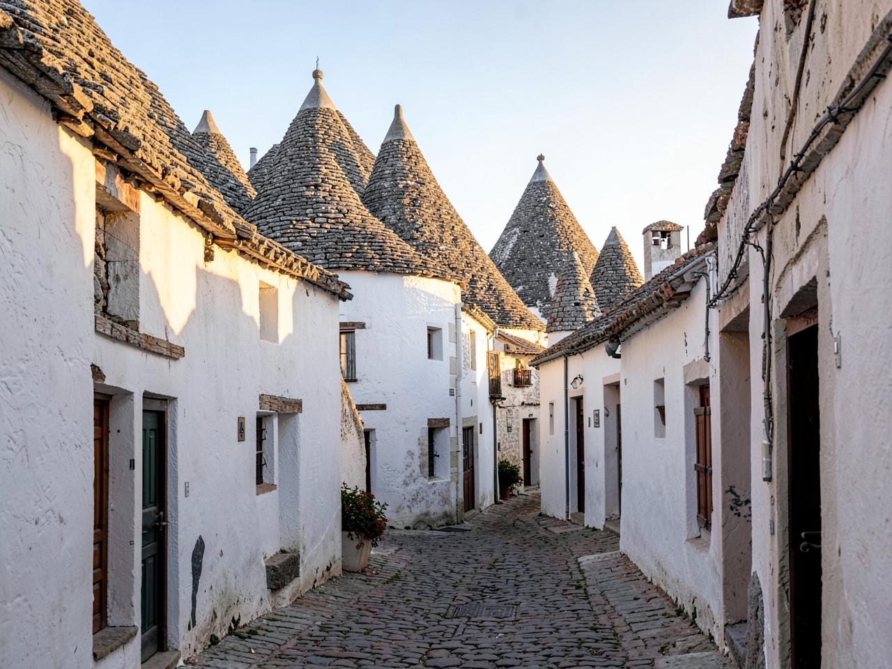 Trulli houses in Alberobello
